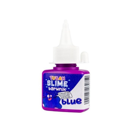 Slime si Jucarii Senzoriale - Colorant pentru slime, albastru, 35 ml - Tuban - BazaRapid.ro