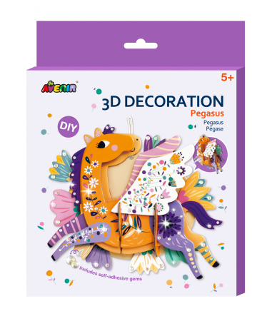 Arts Crafts - Decoratiune 3D-Pegas - Avenir - BazaRapid.ro