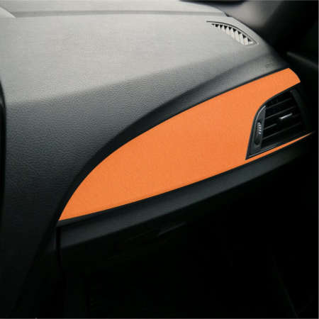 Accesorii Casa - Folie Auto Colantare Trimuri, Model Catifea Orange, 100 x 45cm