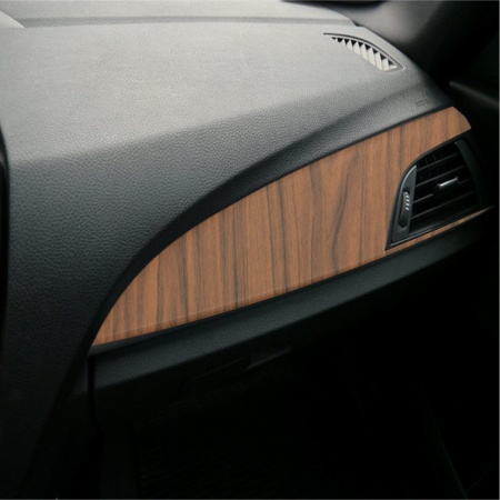 Accesorii Casa - Folie Auto Colantare Trimuri, Model Nuc Auriu, 100 x 45cm