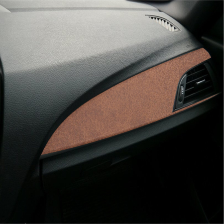 Accesorii Casa - Folie Auto Colantare Trimuri, Model Piele Maro, 100 x 45cm