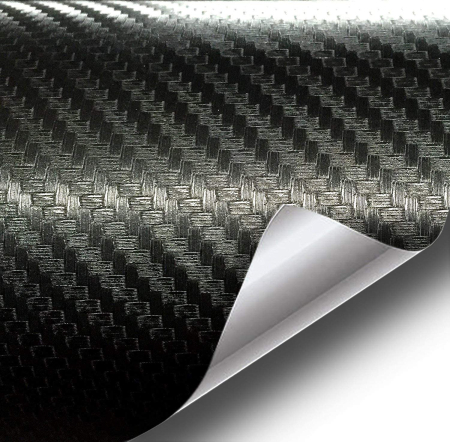 Accesorii Autoturisme - Folie colantare auto Carbon 3D Negru, 3,0m x 1,52m