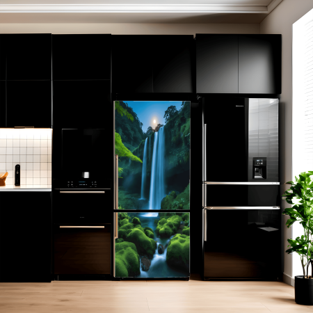 Print Decorare Frigider - Folie imprimata color pentru decor Frigider, dimensiune 200 x 90cm, model: AVX-FR22