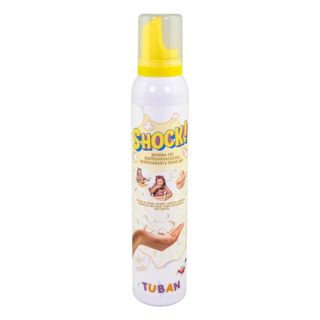 Slime si Jucarii Senzoriale - Gel spumant multisenzorial - SOC! , VANILIE 200 ml - Tuban - BazaRapid.ro