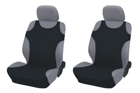 Accesorii Autoturisme - Huse auto tip maiou fata negru 2 buc