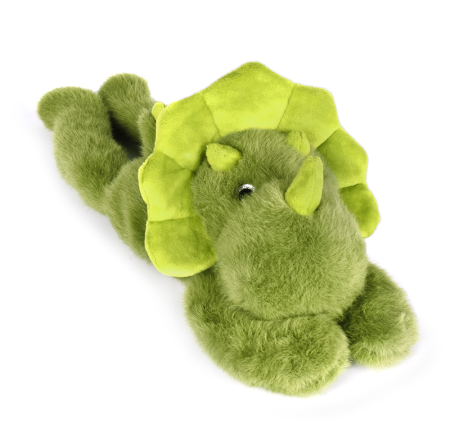 Jucarii Bebelusi si Plus - Jucarie din plus pentru relaxare si antistres - Dinozaur - magnetic, 30 cm, verde - Histoire d'Ours - BazaRapid.ro