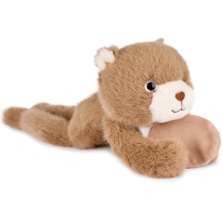 Jucarii Bebelusi si Plus - Jucarie din plus pentru relaxare si antistres - Ursulet - magnetic, 30 cm, maro - Histoire d'Ours - BazaRapid.ro