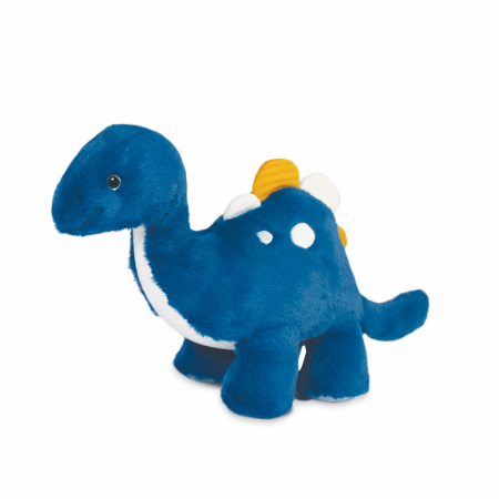 Jucarii Bebelusi si Plus - Jucarie moale din plus - Dinozaur, 38 cm, albastru - Histoire d'Ours - BazaRapid.ro