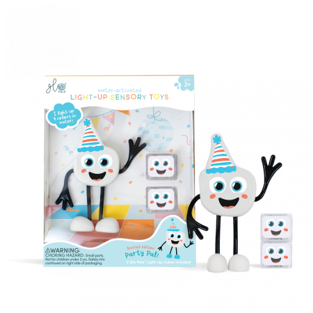 Slime si Jucarii Senzoriale - Jucarie senzoriala luminoasa Party - Glo Pal, multicolor - Glo Pals - BazaRapid.ro