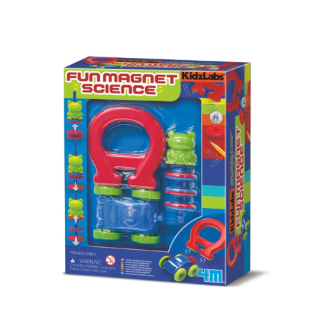 STEM educativ - Kit E tiintific , Distractie cu magneti KidzLabs - 4M - BazaRapid.ro