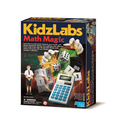 STEM educativ - Kit Magie cu matematica KidzLabs - 4M - BazaRapid.ro