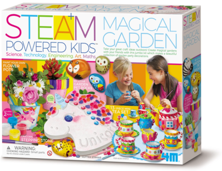 STEM educativ - Kit stiintific - Gradina magica, STEAM Kids - 4M - BazaRapid.ro