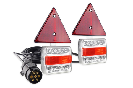 Accesorii Camioane si Remorci - Lampi spate cu magnet pentru remorca 02140