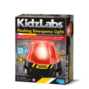 STEM educativ - Lumina intermitenta de urgenta KidzLabs - 4M - BazaRapid.ro