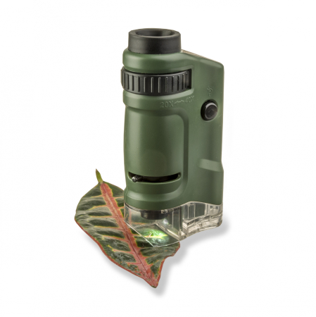 JUCARII - Microscop de buzunar cu LED, marire 20x-40x, MicroBrite - Carson - BazaRapid.ro
