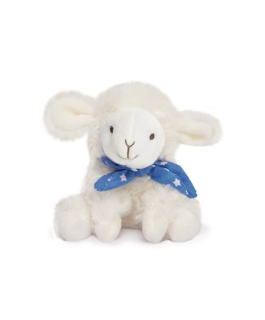 Jucarii Bebelusi si Plus - Mielusel Doudou - jucarie de plus, 12 cm, cu esarfa - Doudou et Compagnie - BazaRapid.ro
