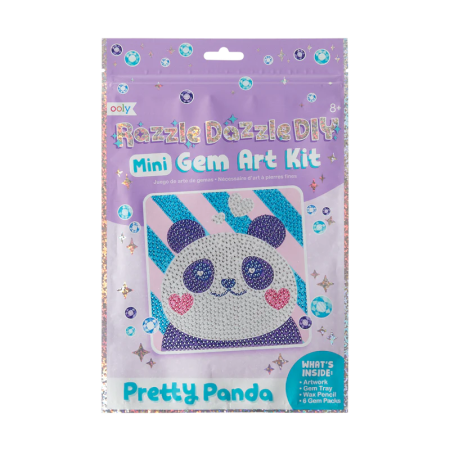 RECHIZITE CREATIVE - Mini Atelier creativ DIY cu diamante - Pretty Panda - Ooly - BazaRapid.ro