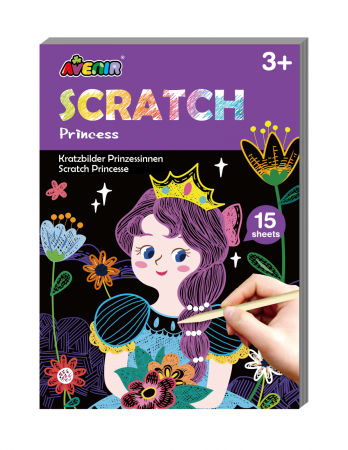 Arts Crafts - Mini set de razuit - Printesa - Avenir - BazaRapid.ro