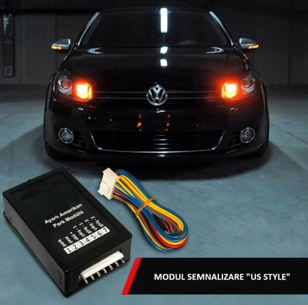 Accesorii Autoturisme - Modul pozitie si semnalizare Model "US STYLE", alimentare 12V