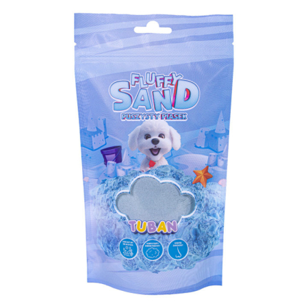 Slime si Jucarii Senzoriale - Nisip Pufos- albastru 90 gr - Tuban - BazaRapid.ro