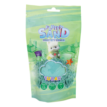 Slime si Jucarii Senzoriale - Nisip Pufos- verde 90 gr - Tuban - BazaRapid.ro