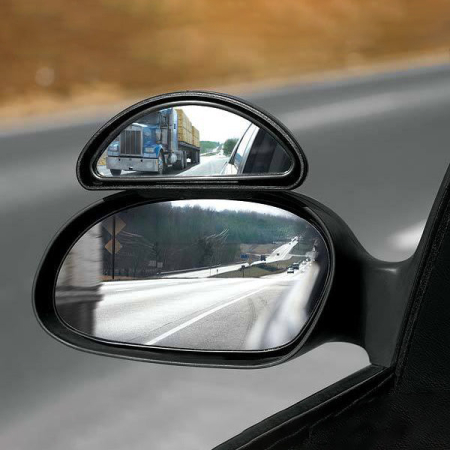 Auto - Moto - Oglinda suplimentara auto de tip "Unghi Mort", latime 11,5 cm, prindere pe oglinda exterioara