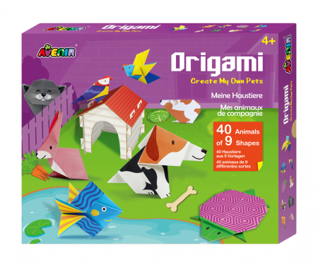 Arts Crafts - Origami - Animale de companie - nivel 1 - Avenir - BazaRapid.ro