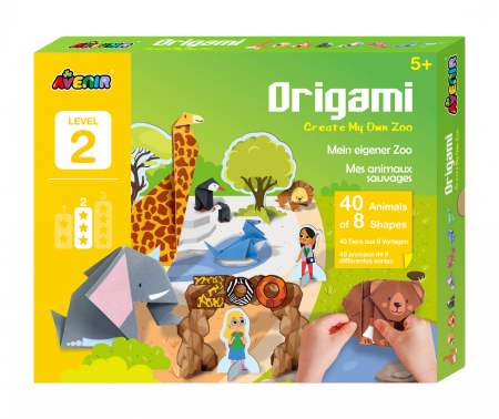 Arts Crafts - Origami - Zoo - nivel 2 - Avenir - BazaRapid.ro