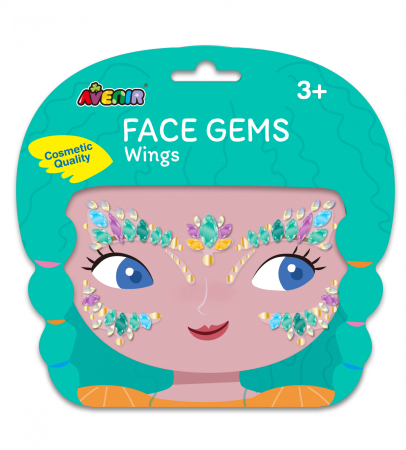Arts Crafts - Pietre stralucitoare pentru fata - Aripi - Avenir - BazaRapid.ro