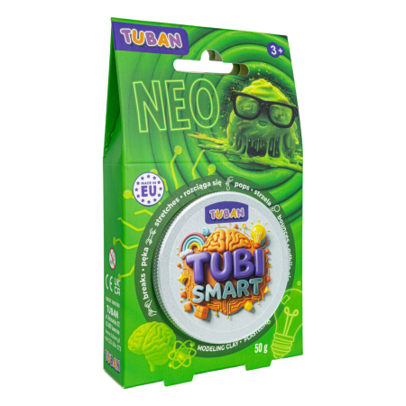Slime si Jucarii Senzoriale - Plastilina creativa inteligenta TUBI SMART - Neo, 50 g - Tuban - BazaRapid.ro