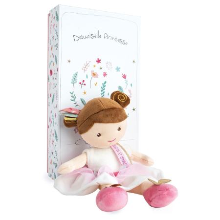 Jucarii Bebelusi si Plus - Printesa din plus - Ombelline, 30 cm, alb - Jolijou - BazaRapid.ro