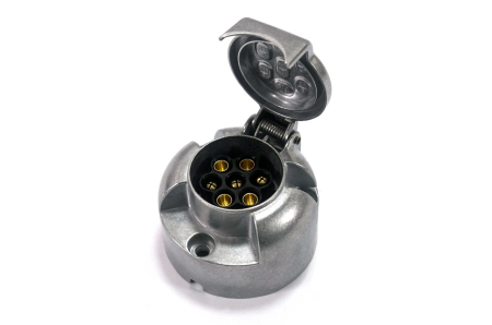 Accesorii Camioane si Remorci - Priza remorca aluminiu cu 7 pini
