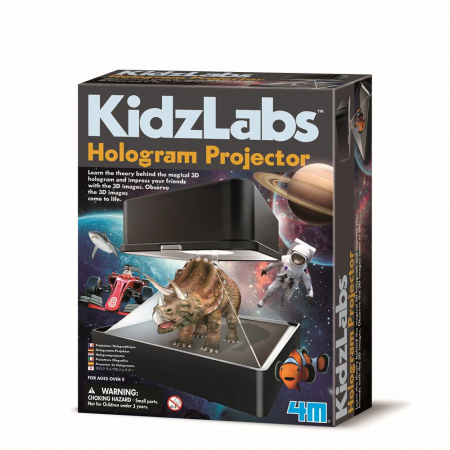 STEM educativ - Proiector Holograma KidzLabs - 4M - BazaRapid.ro