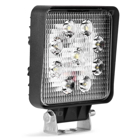 Accesorii Off-Road, ATV, QUAD, SSV - Proiector LED pentru Off-Road, ATV, SSV,  culoare 6500K, LED FLOOD,, tensiune 9 - 36V, dimensiune, 110 x 110 mm