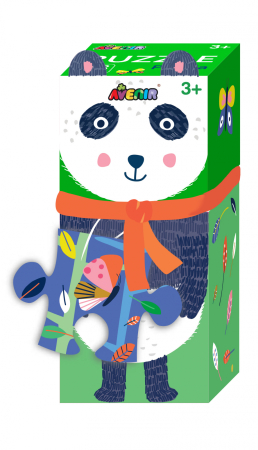 Arts Crafts - Puzzle cu 28 de piese -Panda - Avenir - BazaRapid.ro