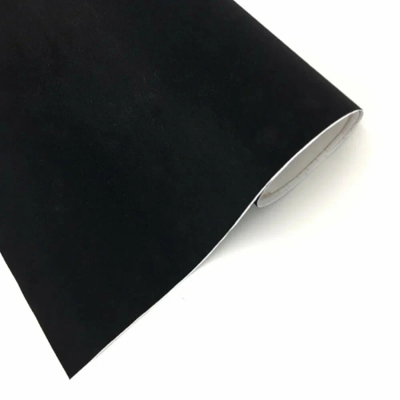 Accesorii Autoturisme - Rola folie pentru colantare auto, model Catifea Neagra, 15m x 1.35m