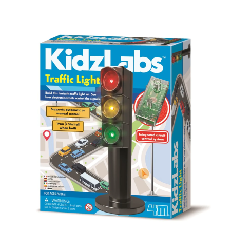STEM educativ - Semafor KidzLabs - 4M - BazaRapid.ro