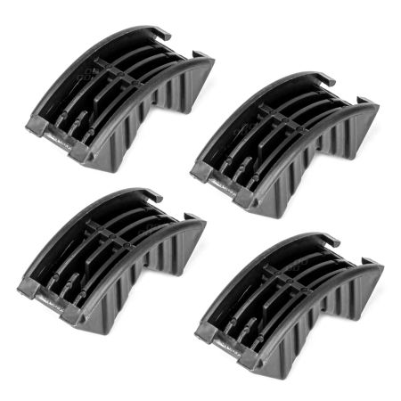 Asigurare Marfa - Set 4 x Coltare de protectie pentru curele de asigurare marfa de 25mm, AVX-AM03573
