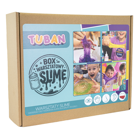 Slime si Jucarii Senzoriale - Set atelier pentru slime, 25 de copii - Tuban - BazaRapid.ro