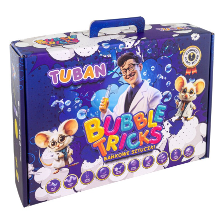 Slime si Jucarii Senzoriale - Set Baloane de sapun Bubble Tricks - Tuban - BazaRapid.ro
