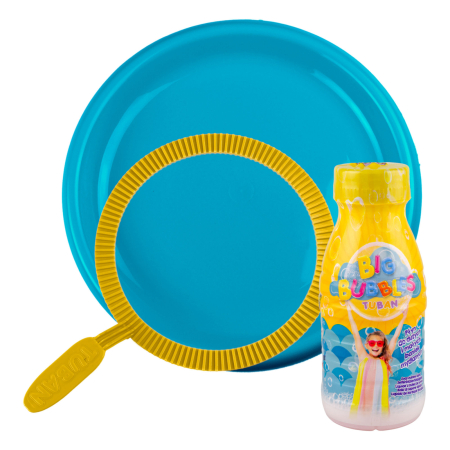 Slime si Jucarii Senzoriale - Set Baloane de Sapun, in plasa, accesorii + solutie 250ml - Tuban - BazaRapid.ro