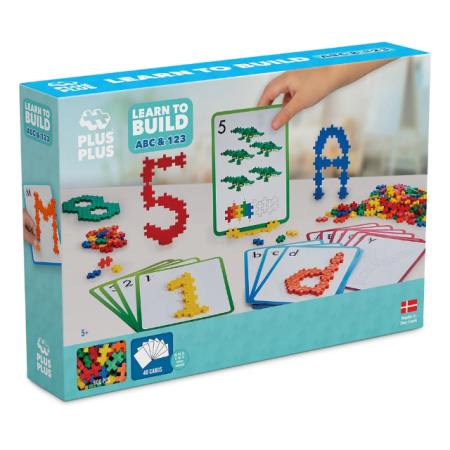 Seturi Constructie - Set constructie Plus-Plus, 600 piese, Litere si cifre - Plus Plus - BazaRapid.ro