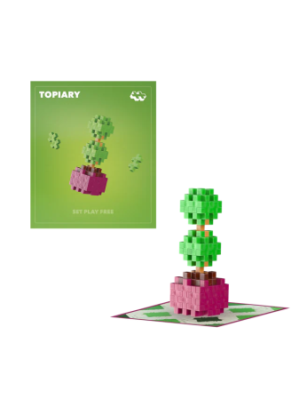 Seturi Constructie - Set constructie Plus-Plus, PLANTE - Topiary - Plus Plus - BazaRapid.ro