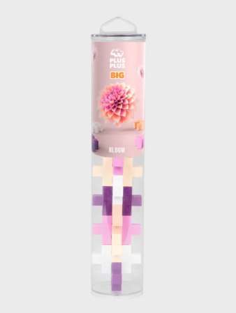 Seturi Constructie - Set constructie Plus-Plus, tub 15 piese mari, culori vibrante - Plus Plus - BazaRapid.ro