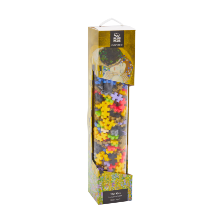 Seturi Constructie - Set constructie Plus-Plus, tub creare tablou, Inspirat de Klimt - Plus Plus - BazaRapid.ro