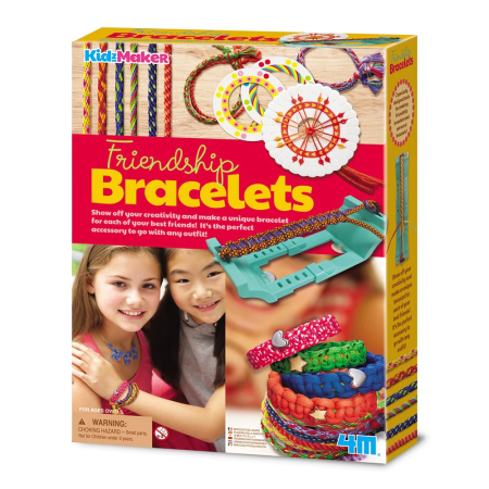 Arts Crafts - Set creativ - Bratarile prieteniei - 4M - BazaRapid.ro