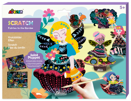Arts Crafts - Set creativ de razuit - Zane in miscare - Avenir - BazaRapid.ro