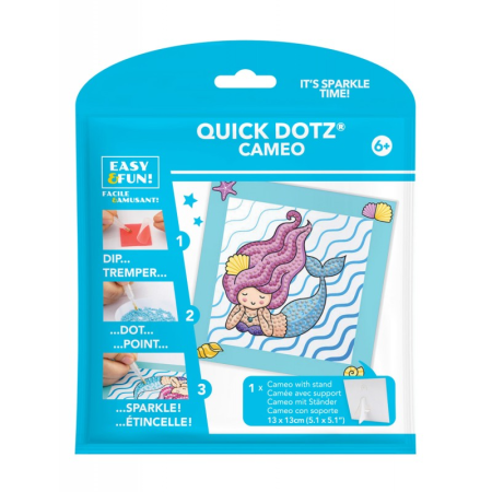 JUCARII - Set creativ pictura cu diamante - Mermaid Dreams - Sirena - Diamond Dotz® - BazaRapid.ro