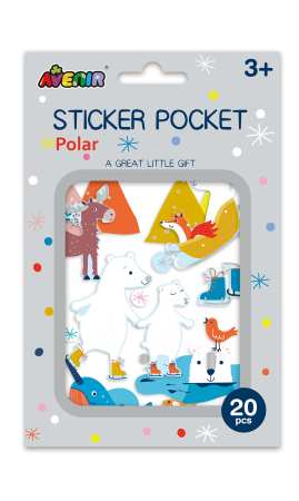 JUCARII - Set cu abtibilduri - Polar - Avenir - BazaRapid.ro