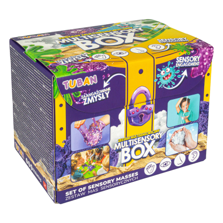 Slime si Jucarii Senzoriale - Set de activitati pentru Joaca Senzoriala , cutie multi-senzoriala - Tuban - BazaRapid.ro